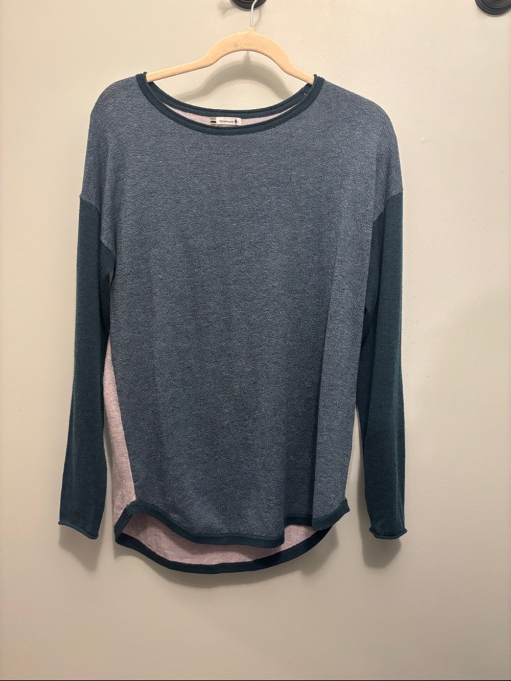 Smartwool Women's Shadow Pine Colorblock Sweater S